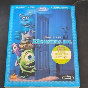 Monsters, INC Blu-Ray + DVD